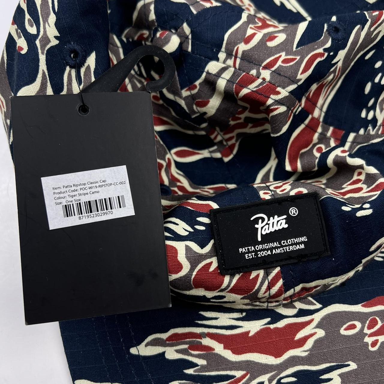 Patta Ripstop Classic Cap In Tiger Stripe Camo