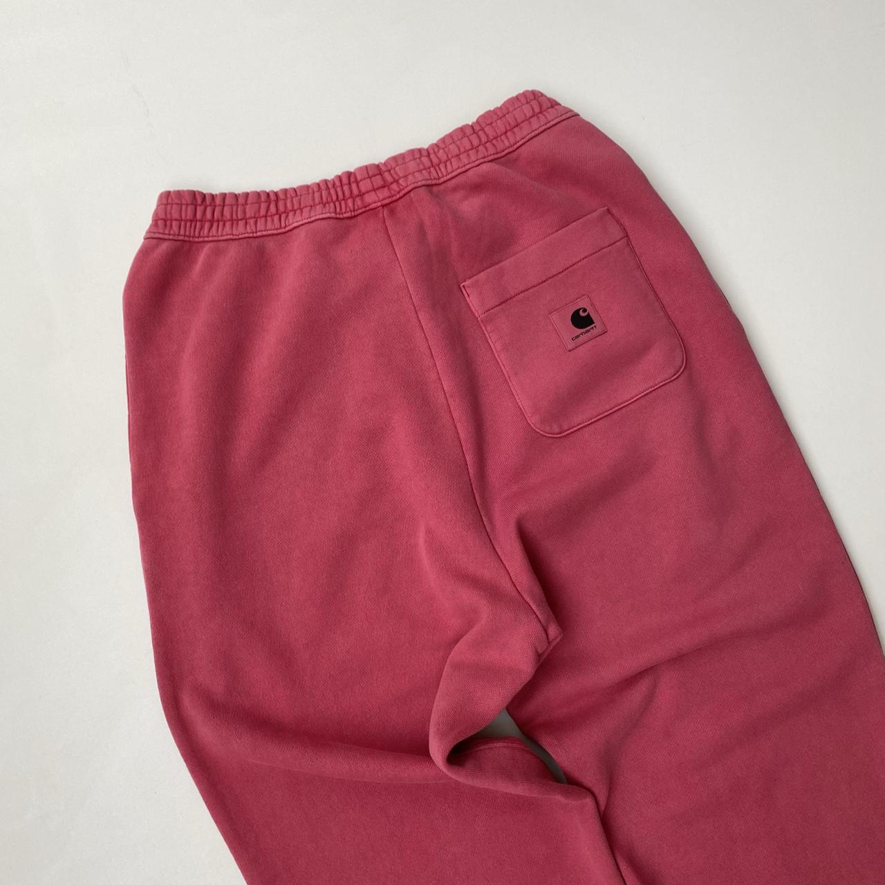 Carhartt WIP Nelson Jogging Bottoms In Hot Pink