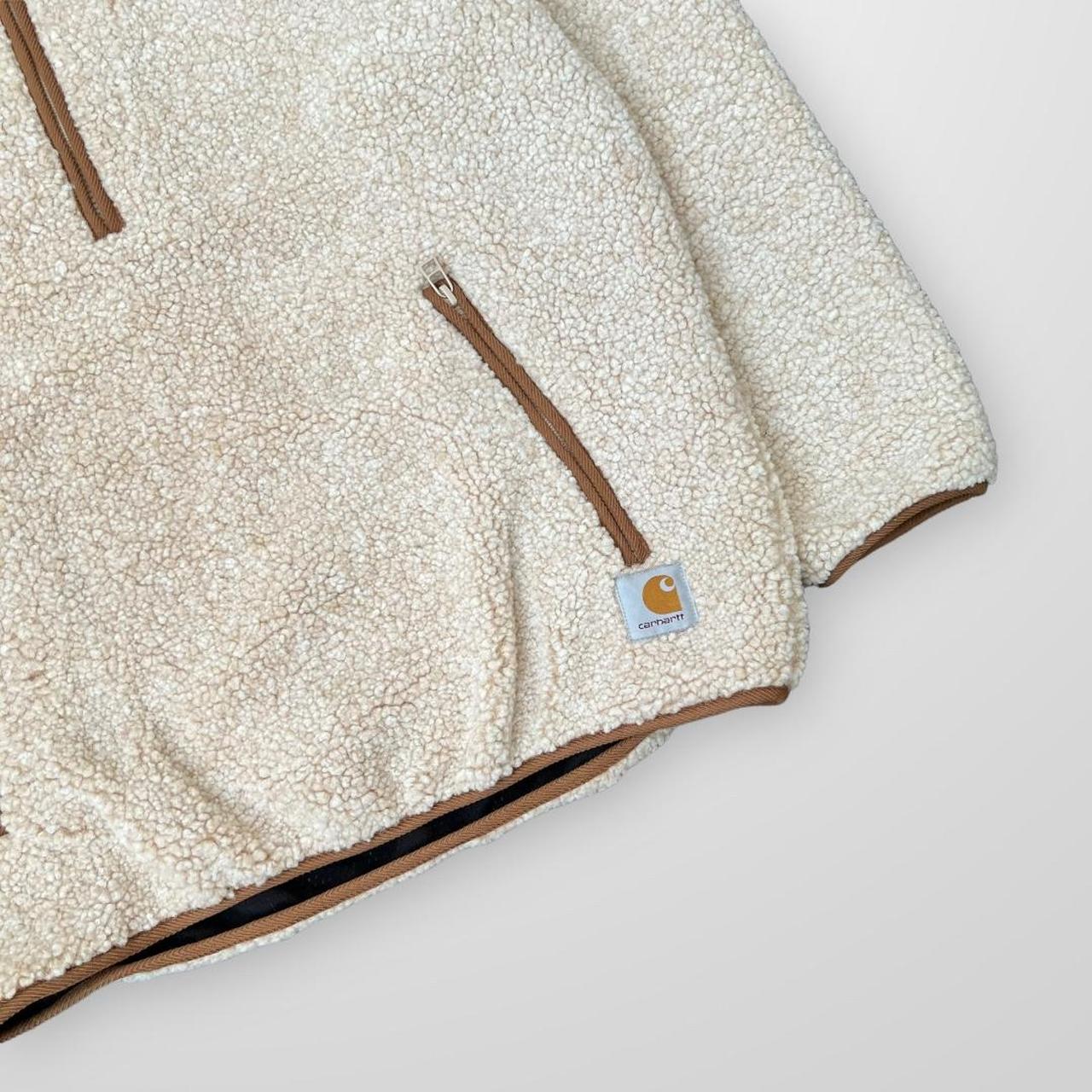 Carhartt WIP Dorper Liner Sherpa Fleece In Dusty Brown Heather