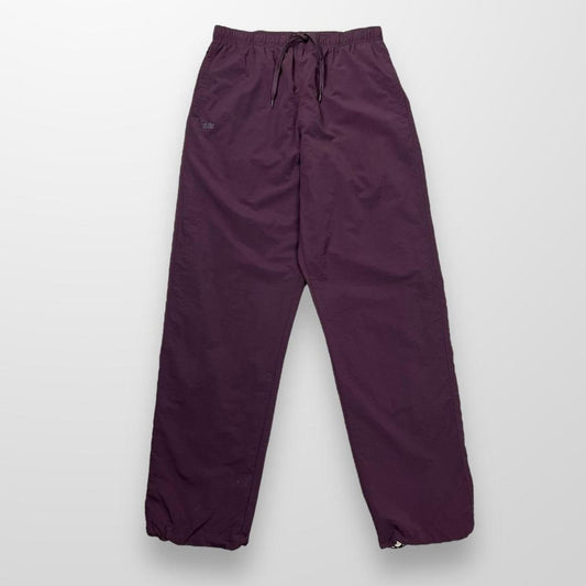 Patta Shell Tracksuit Bottoms In Burgundy
