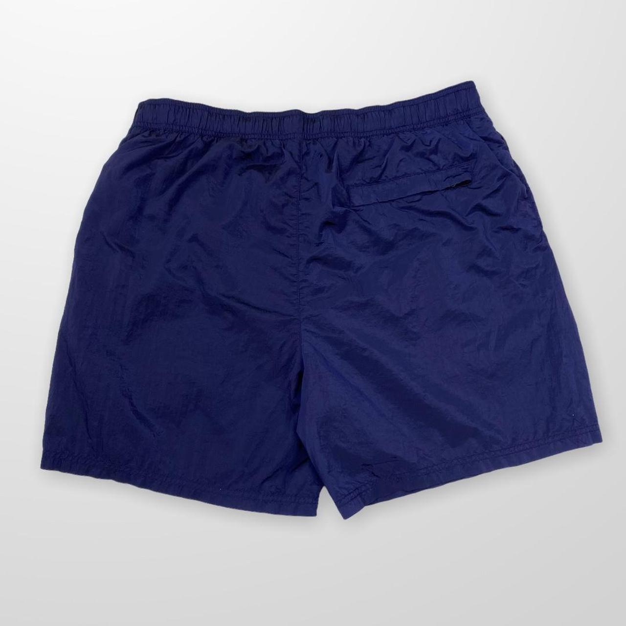 Stone Island Nylon Metal Shimmer Swim Shorts In Deep Blue