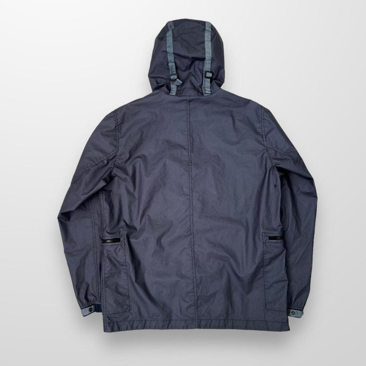 Stone Island Aggressive Gommato Jacket In Grey