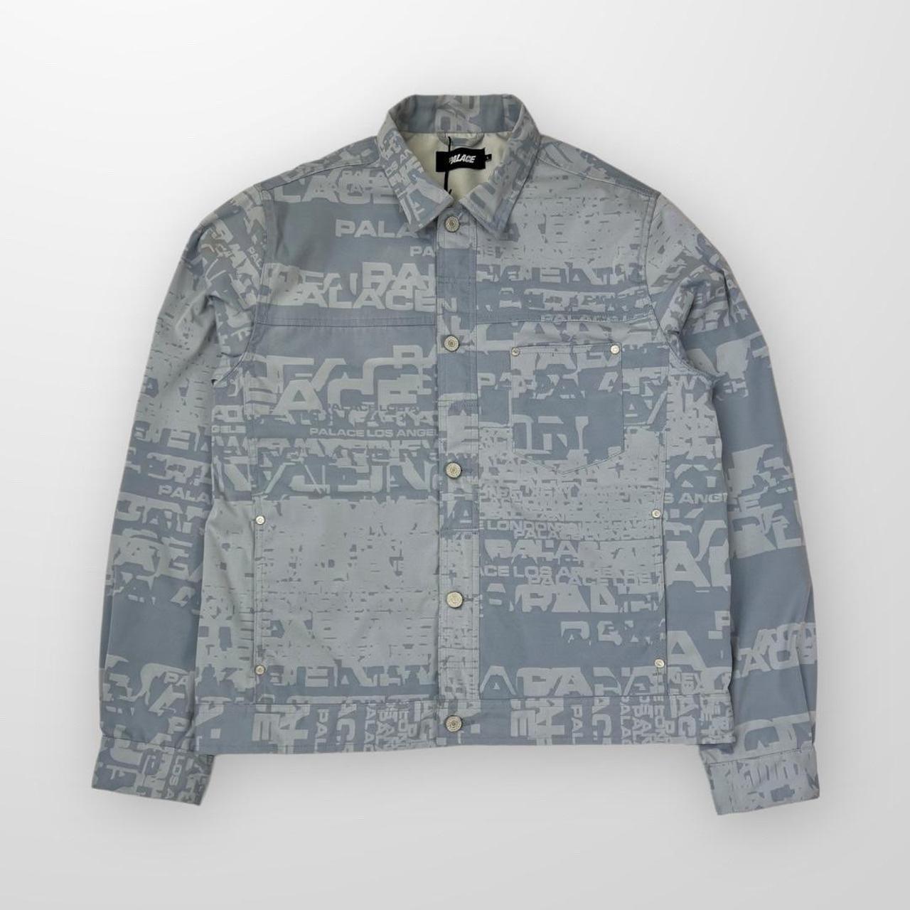 Palace Cities Jacquard Jacket In Blue