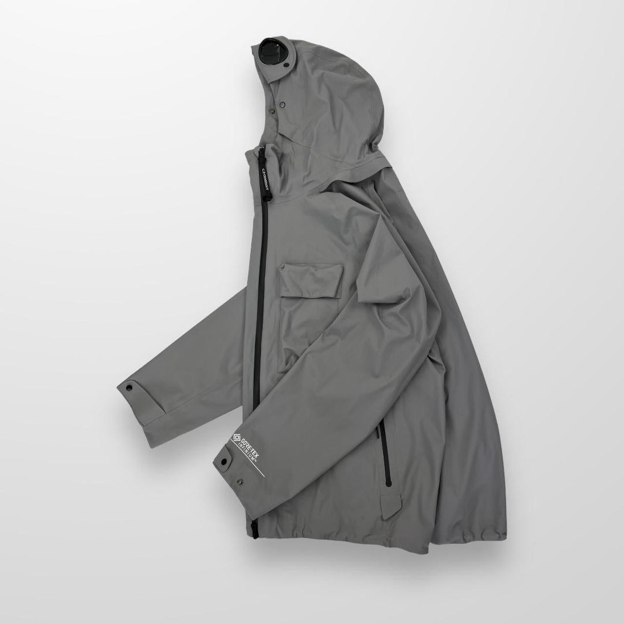 CP Company Gore-Tex Infinium Goggle Jacket In Griffin Grey