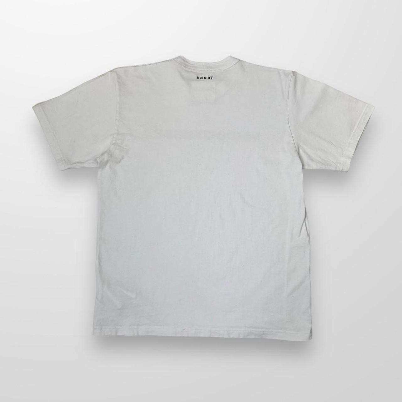 Sacai x Hank Willis Thomas Love Overrules T-Shirt In White & Black