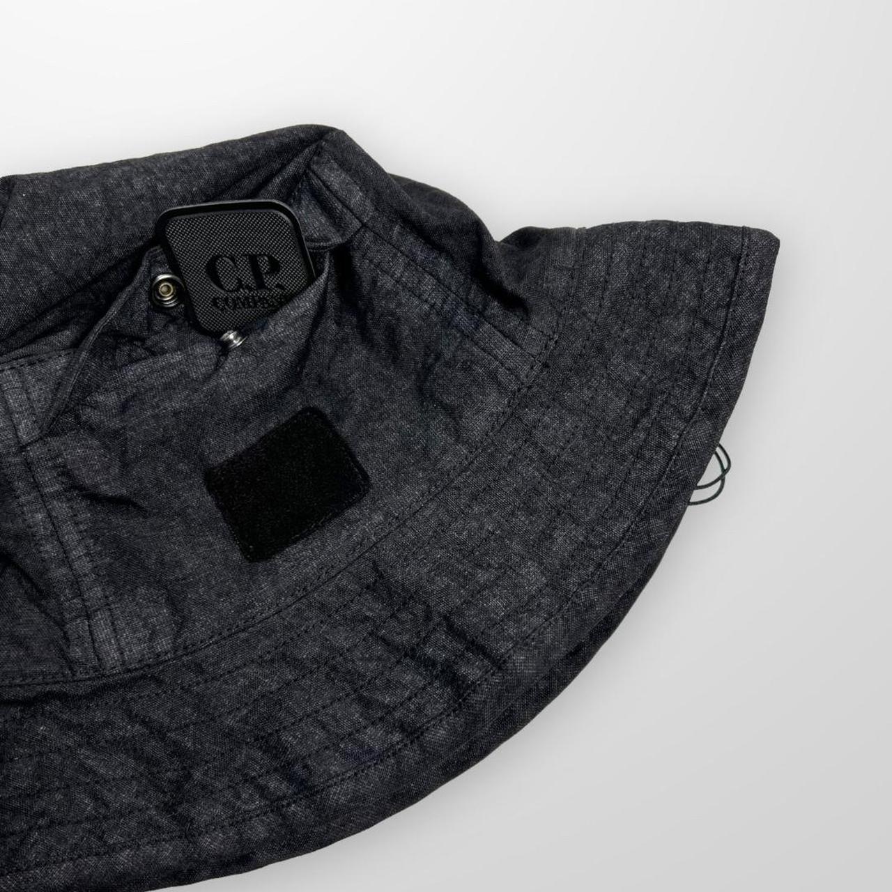 CP Company Co-Ted Metropolis Patch Bucket Hat With Detachable Logo & Stash Pocket