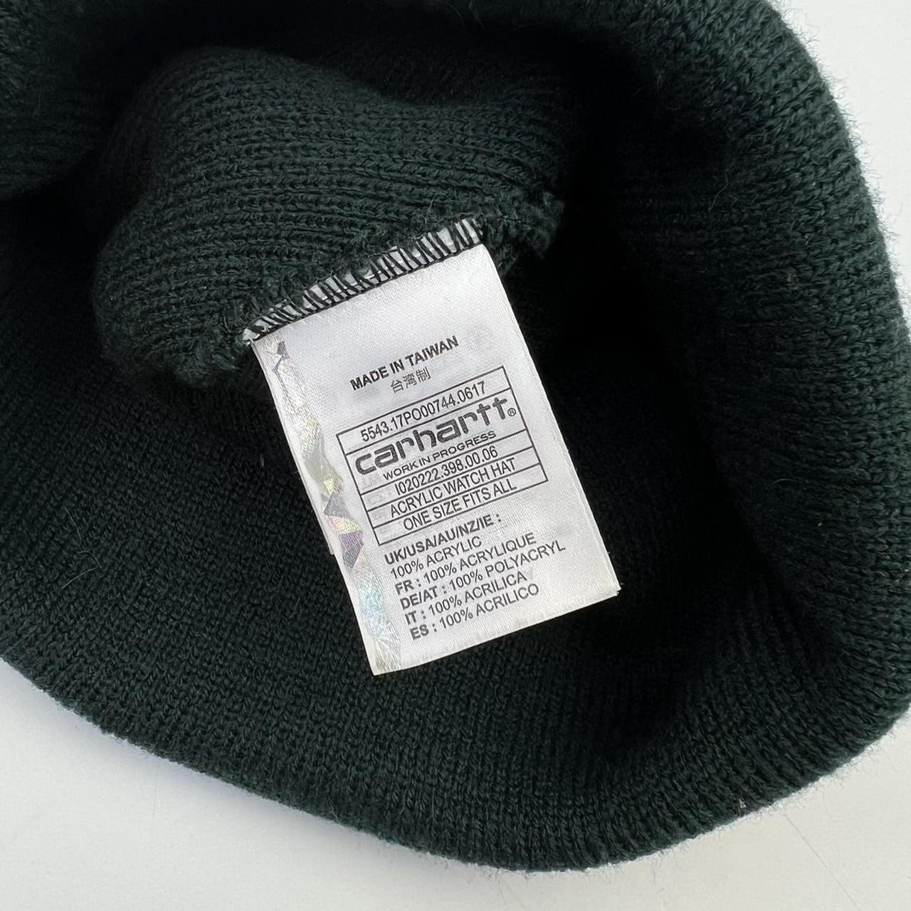 Carhartt WIP Acrylic Watch Beanie Hat In Deep Green