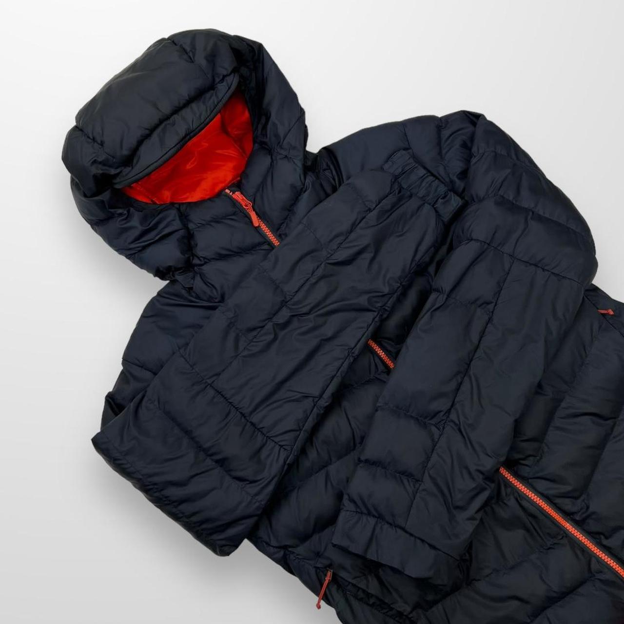 Rab Nebula Pro Puffer Jacket In Black & Orange