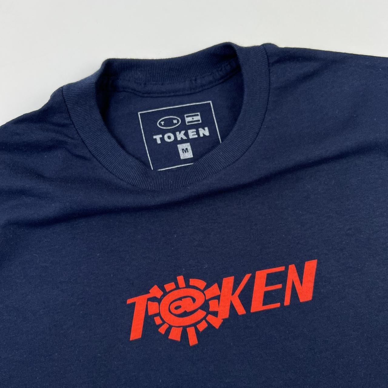 ADWYSD x Token T-Shirt In Navy & Red