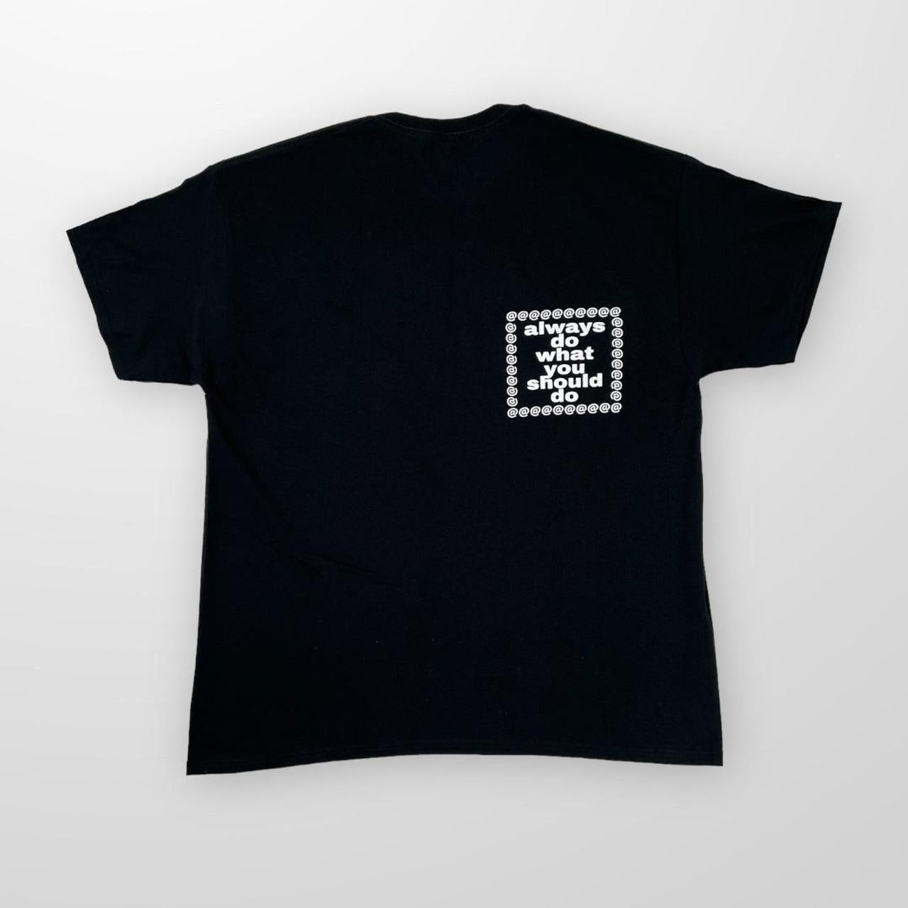 ADWYSD x Token T-Shirt In Black & Red