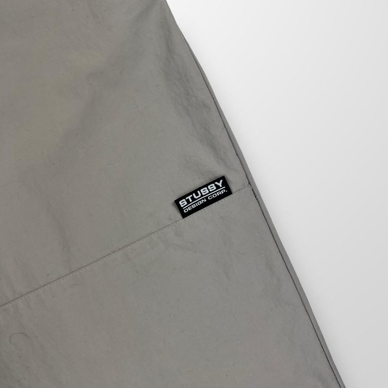 Stussy Hallow Waist Pack Track Pants W/ Built In Belt In Stone