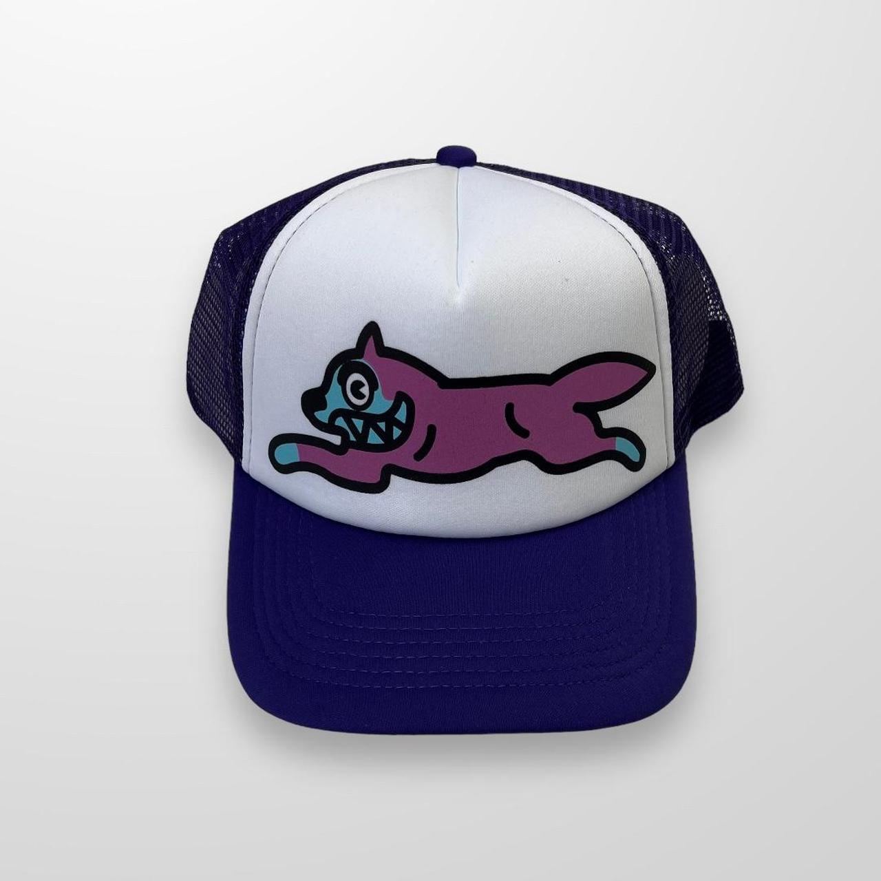Ice Cream Running Dog Trucker Cap In Purple