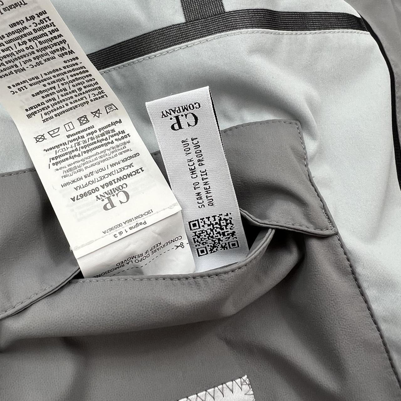 CP Company Gore-Tex Infinium Goggle Jacket In Griffin Grey
