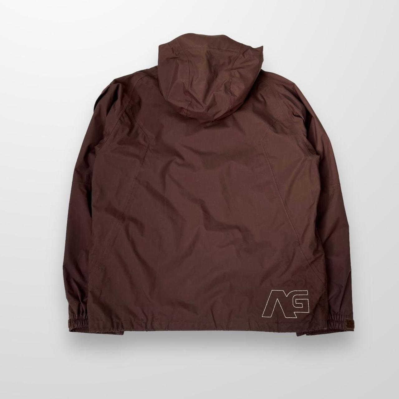 Vintage Burton Analog Snowboarding Jacket In Brown & Cream