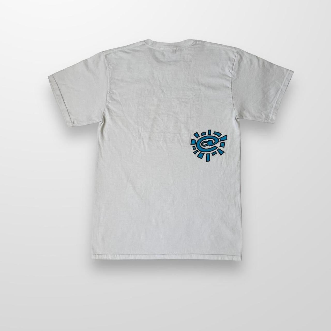 Noah x Always Do What You Should Do Wave T-Shirt In White