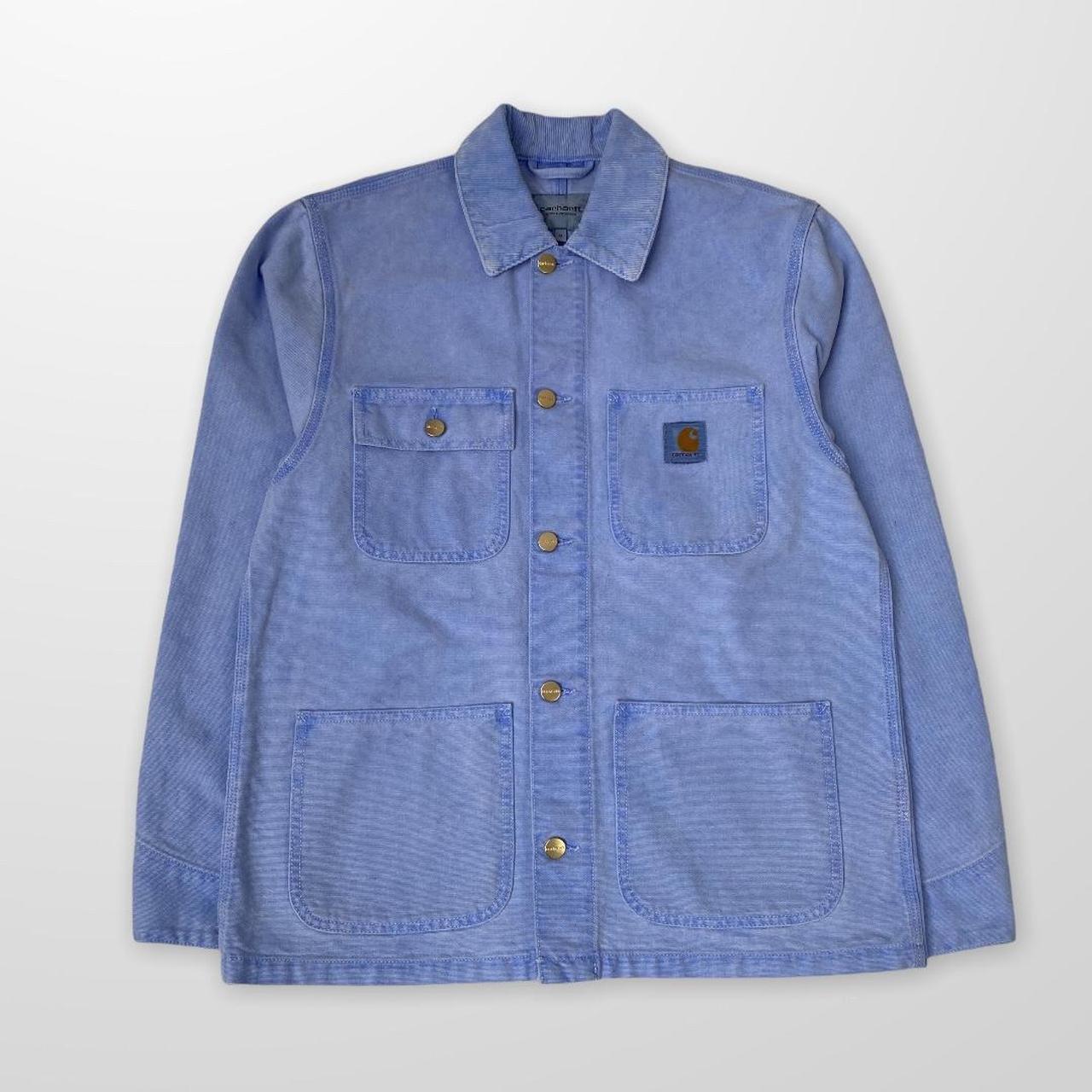 Carhartt WIP Michigan Coat (Summer) In Icy Water (Faded)