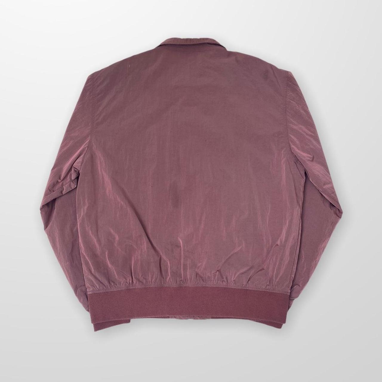 Palace "F-Light Jacket" Nylon Shimmer Style Flight Jacket In Purple