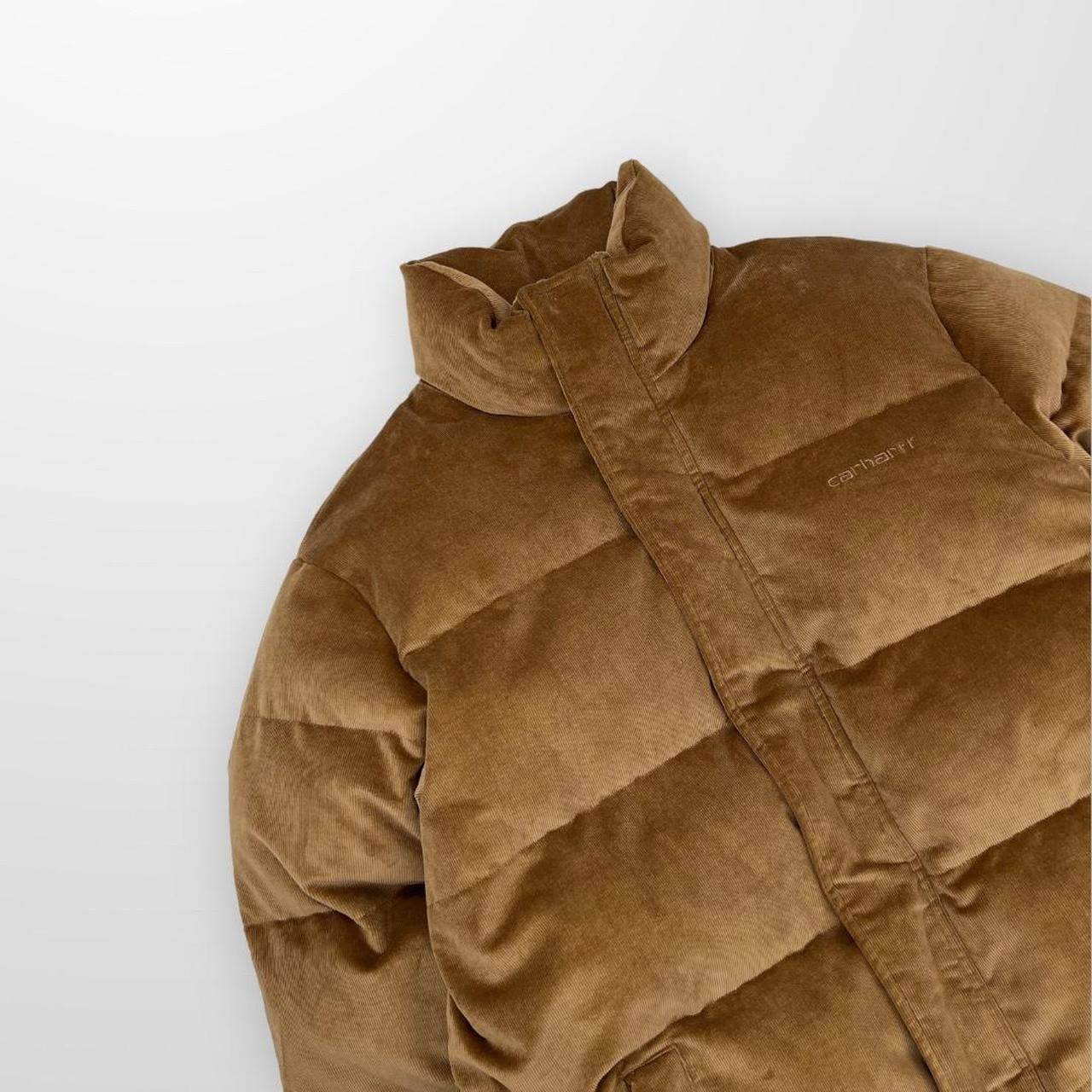 Carhartt WIP Layton Puffer Jacket In Jasper / Corduroy