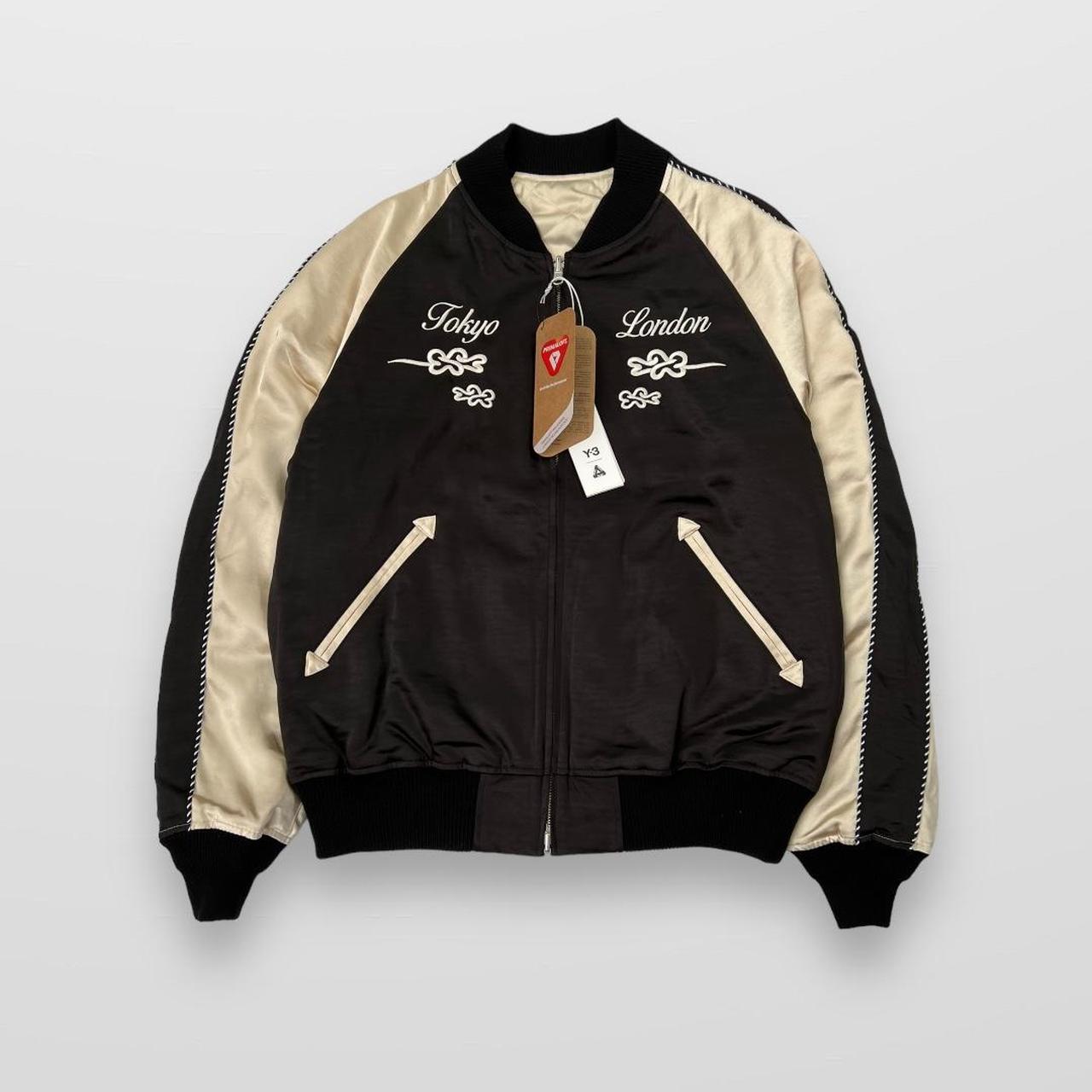 Palace Y-3 Reversible Souvenir Jacket Navy & Cream
