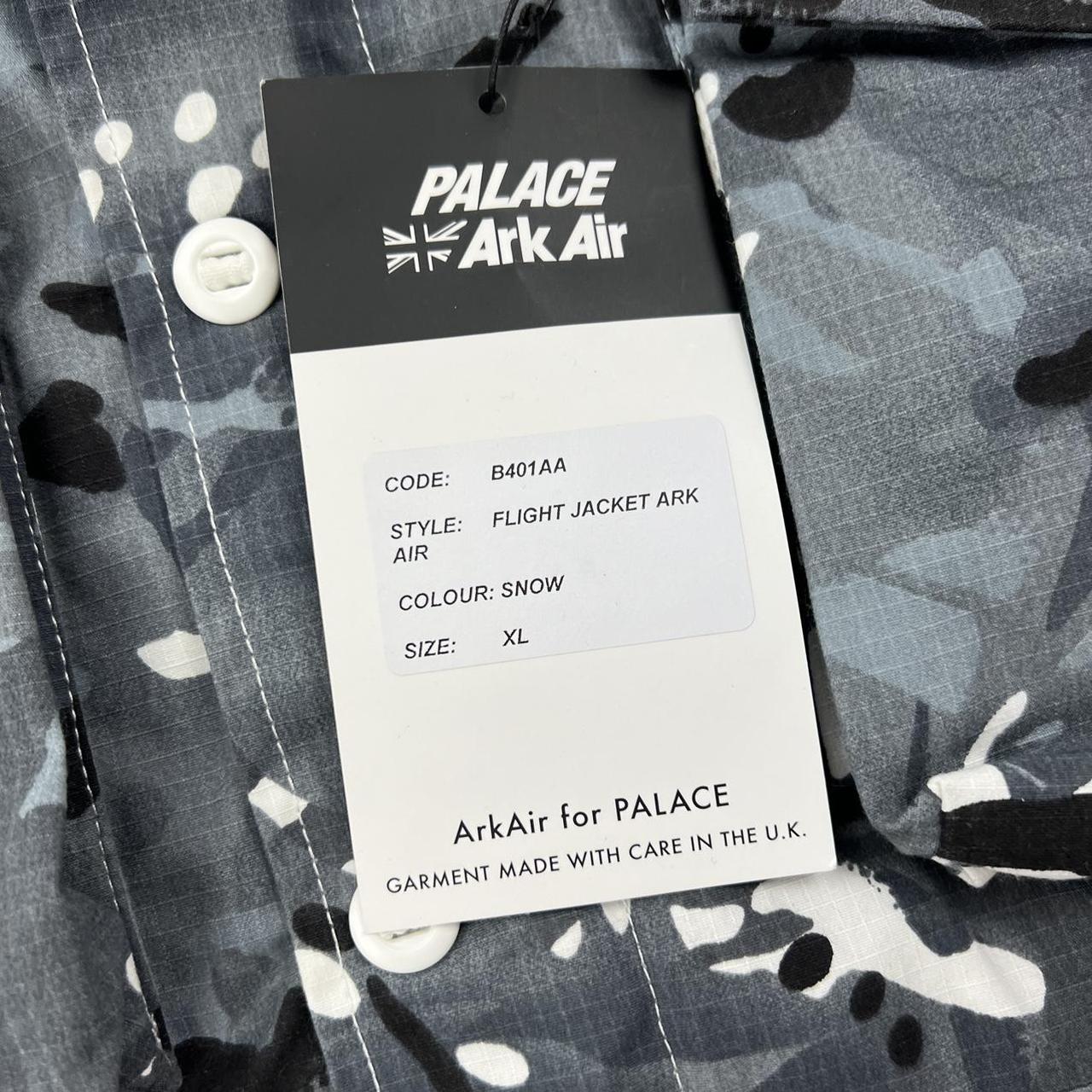 Palace Ark Air Flight Jacket In Snow Camo