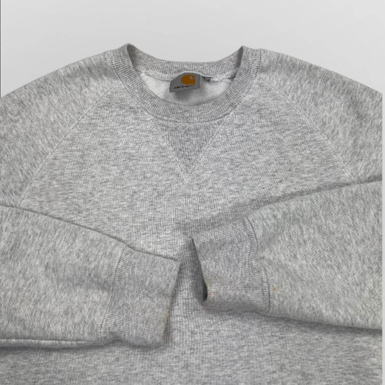 Carhartt WIP Chase Sweatshirt In Heather Grey