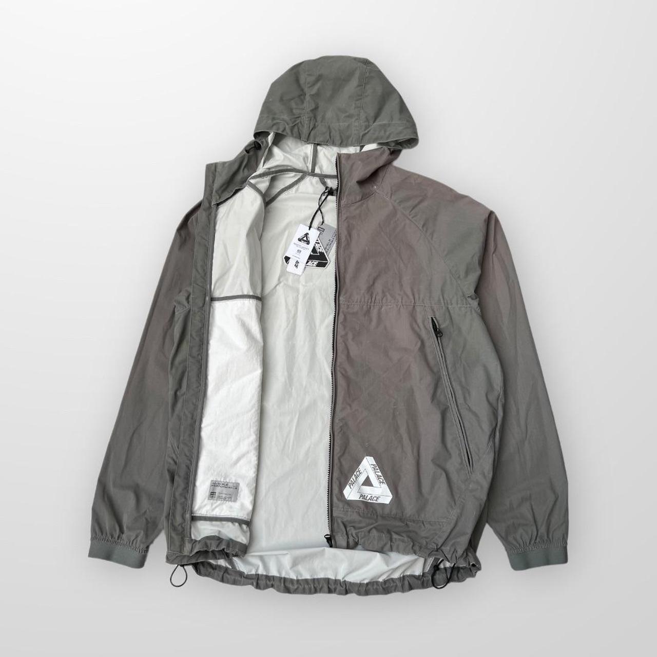 Palace Reacto Heat Sensitive Jacket In Grey / Silver
