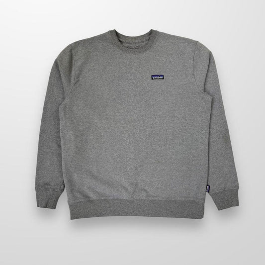 Patagonia Regenerative Organic Crewneck Sweatshirt In Grey