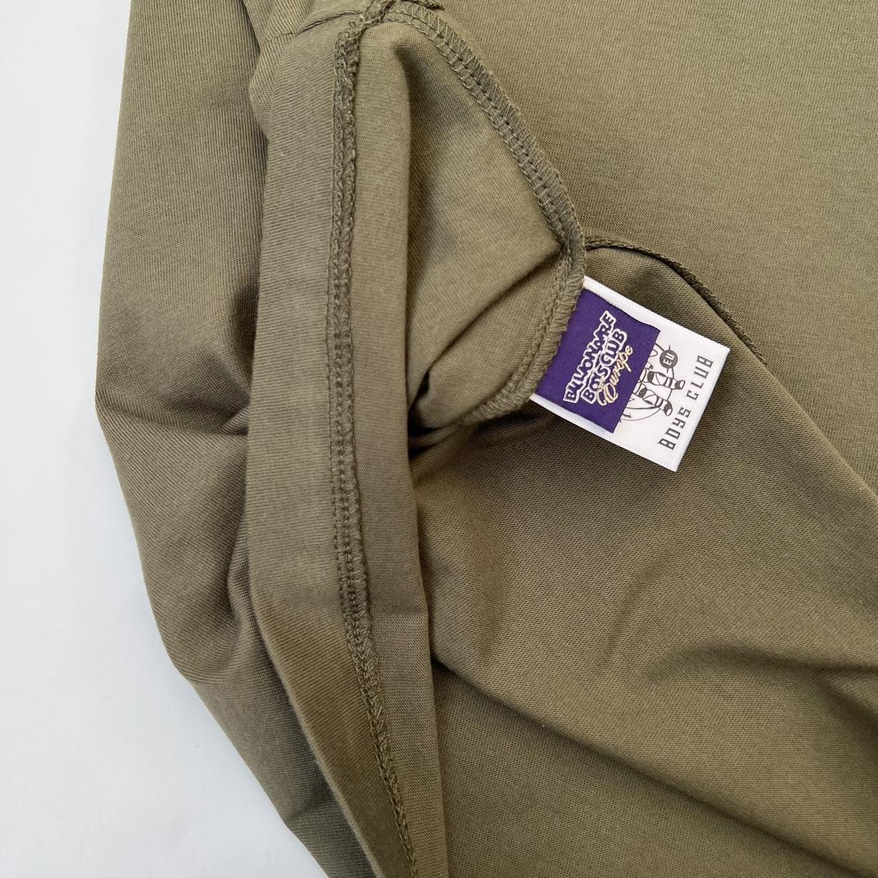 Billionaire Boys Club Static Logo T-Shirt In Olive Green