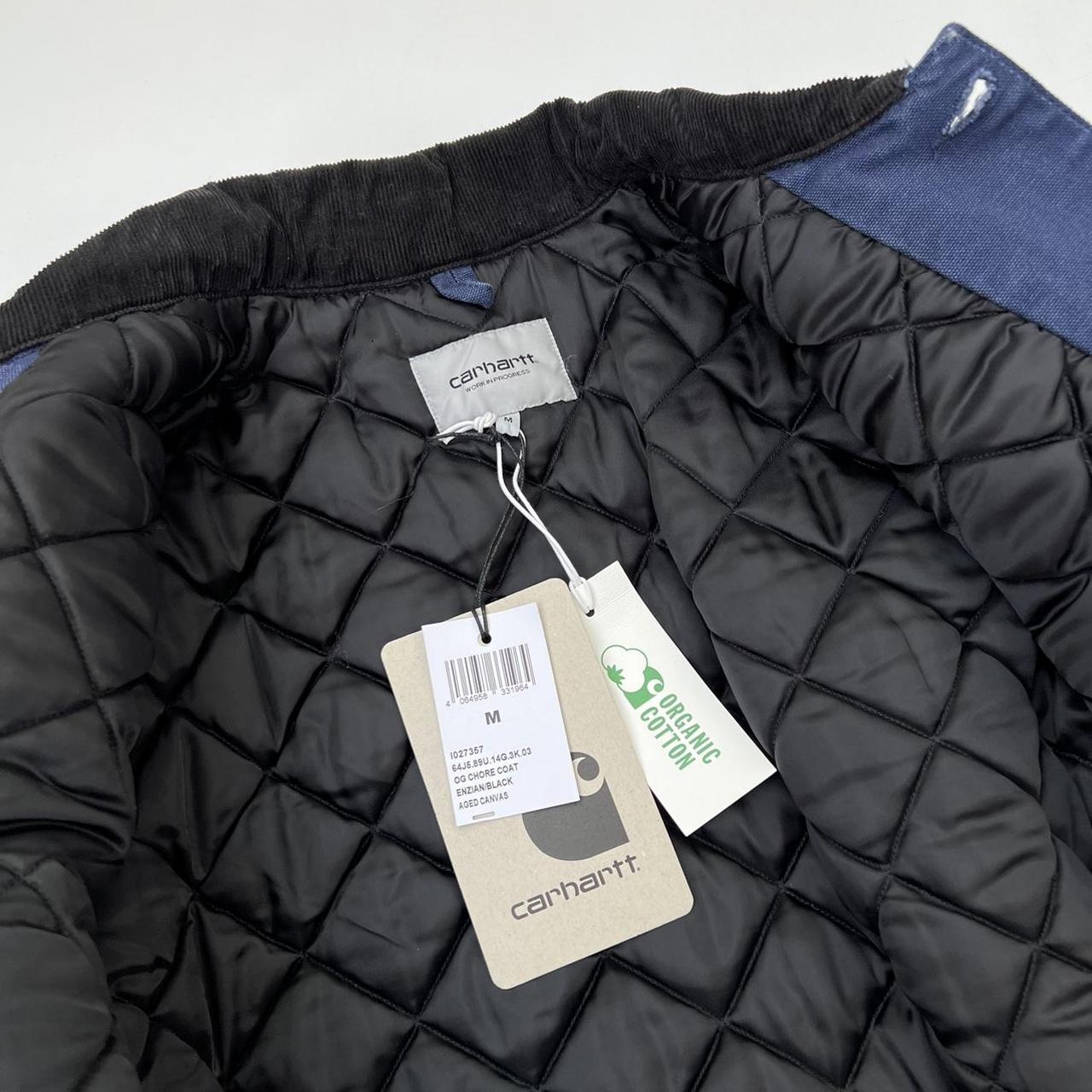 Carhartt WIP OG Chore Jacket In Enzian / Black (Aged Canvas)