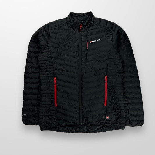Montane Icarus Micro Pertex Puffer Jacket In Black & Red
