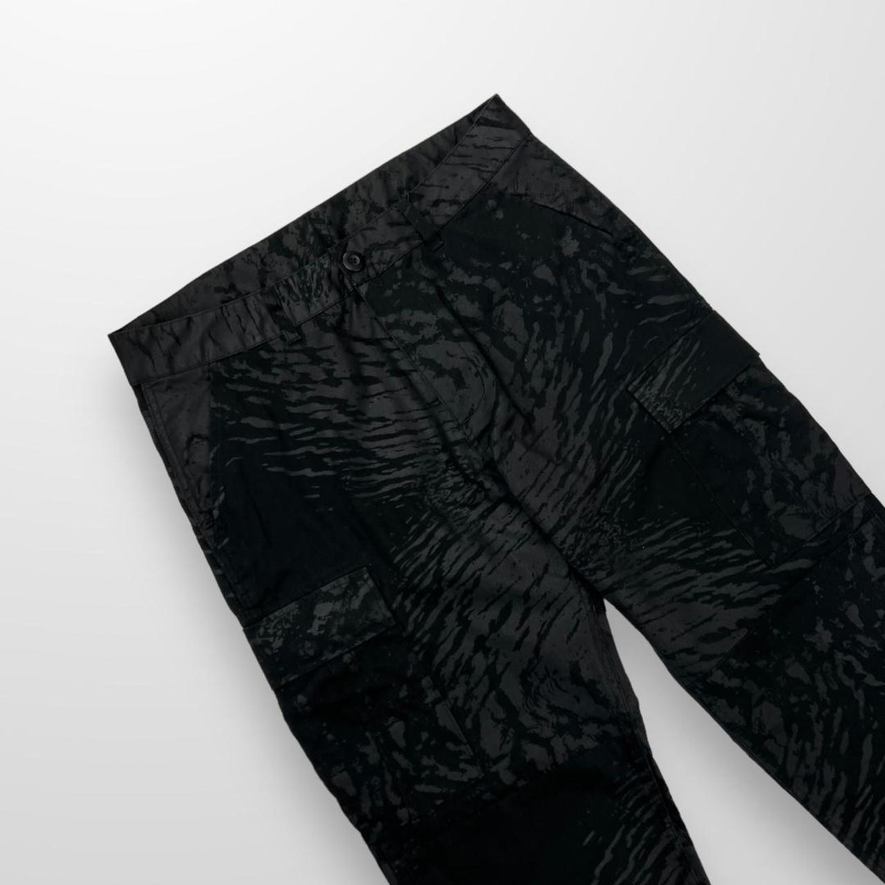 Patta Water Camo Cargo Bottoms In Blue & Red