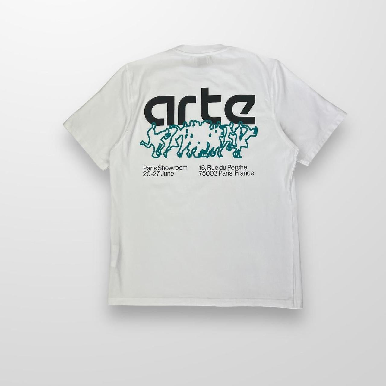 Arte Antwerp 2024 Paris Showroom T-Shirt In White