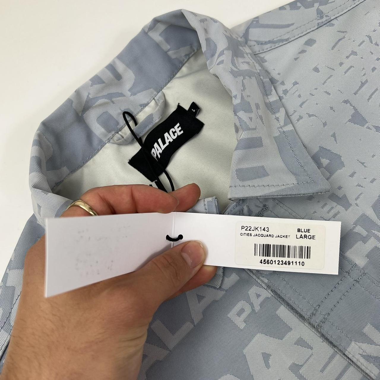 Palace Cities Jacquard Jacket In Blue