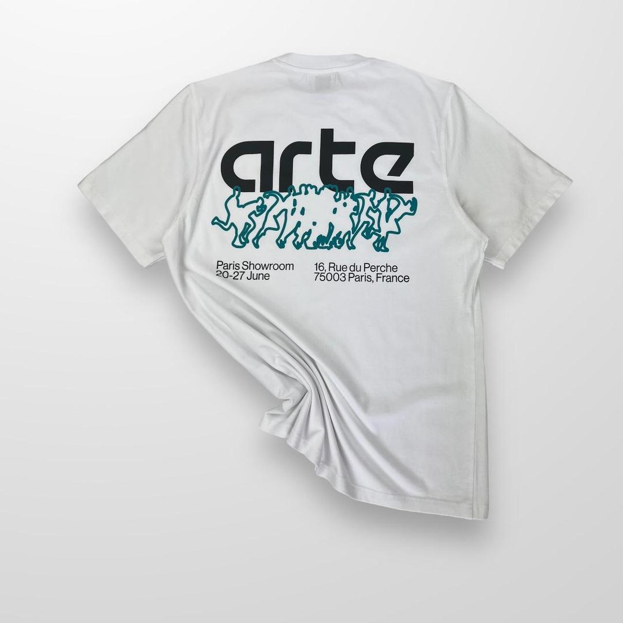 Arte Antwerp 2024 Paris Showroom T-Shirt In White