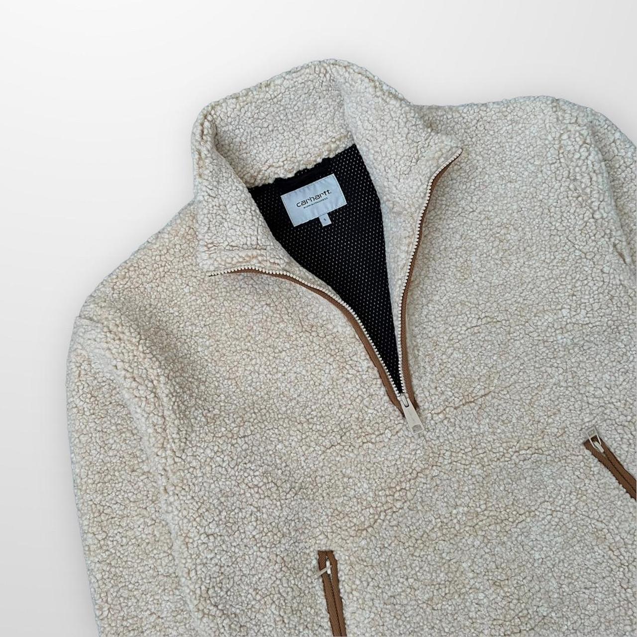 Carhartt WIP Dorper Liner Sherpa Fleece In Dusty Brown Heather