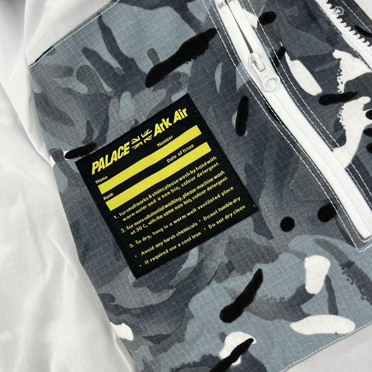 Palace Ark Air Flight Jacket In Snow Camo