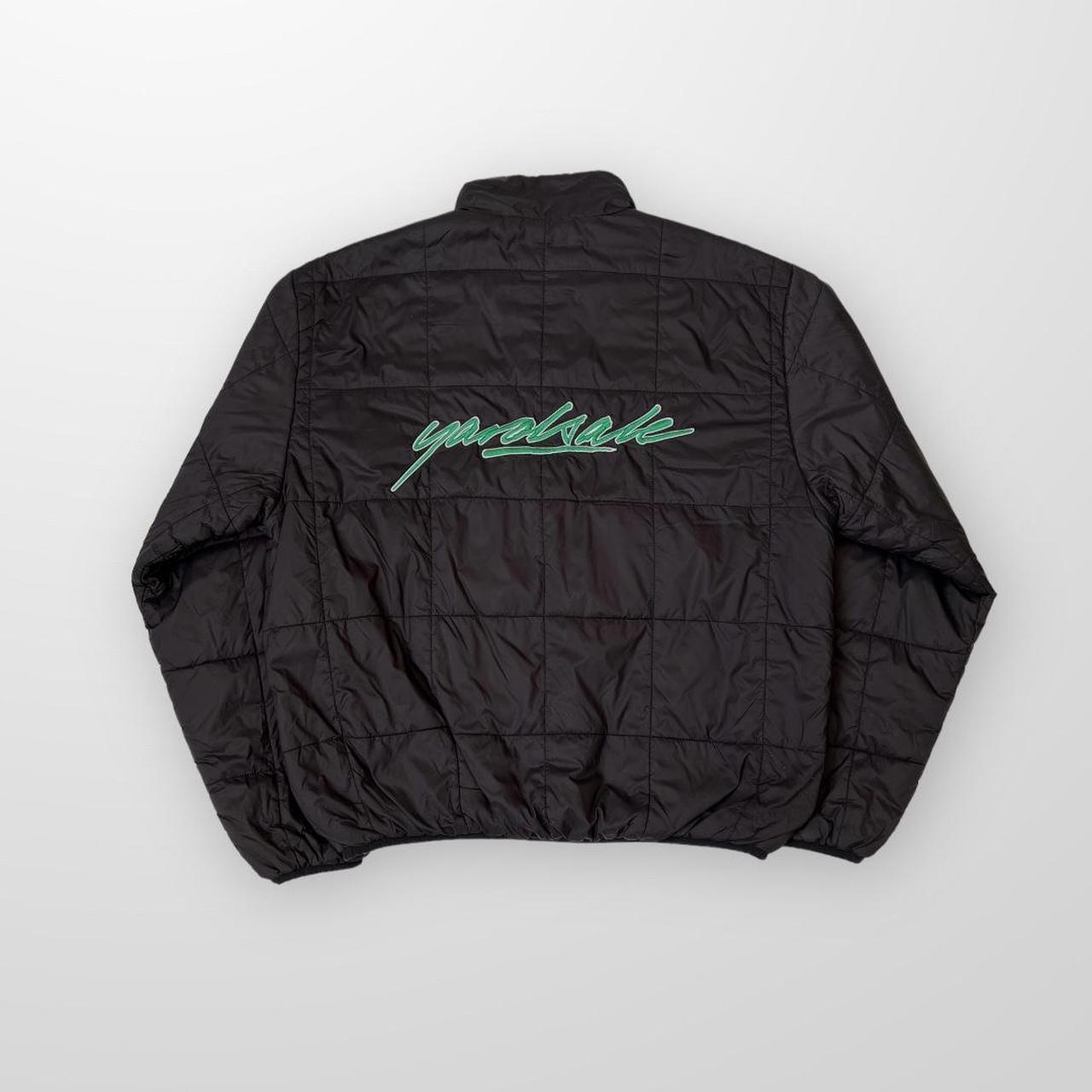 Yardsale Reversible Half-Zip Puffer Jacket In Navy & Black