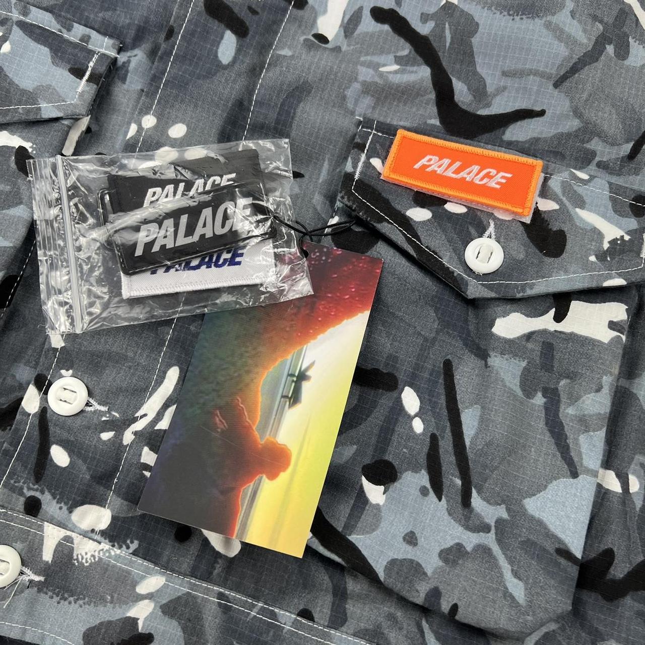 Palace Ark Air Flight Jacket In Snow Camo