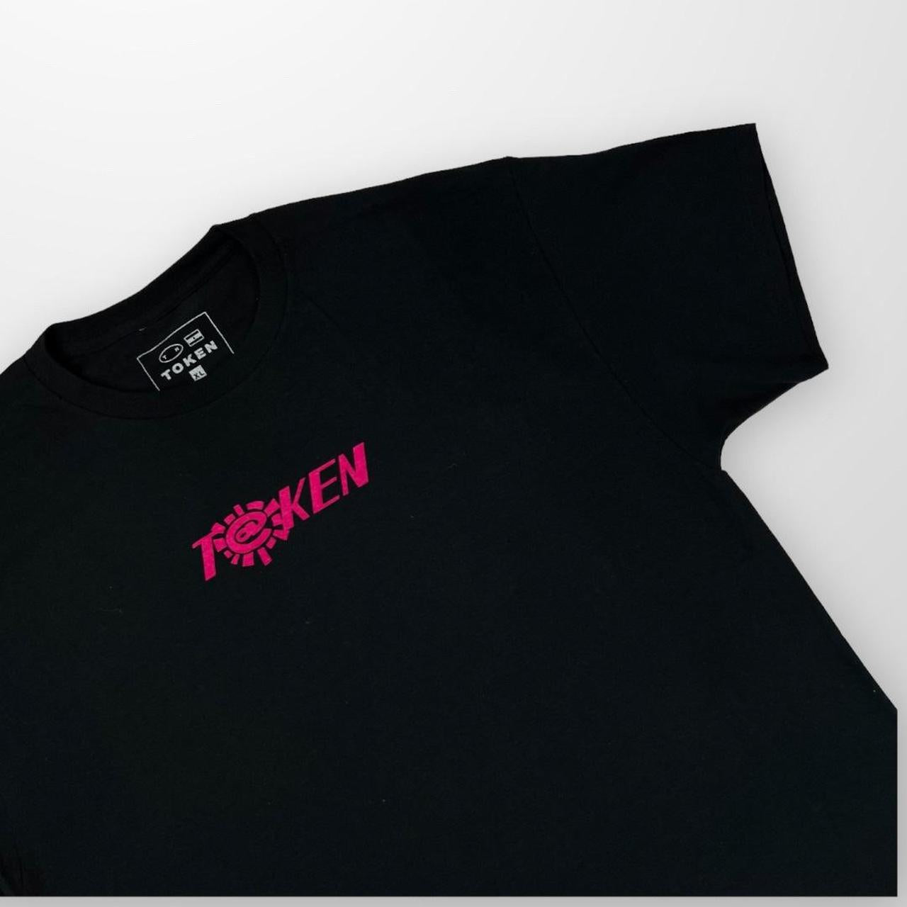 ADWYSD x Token T-Shirt In Black & Red