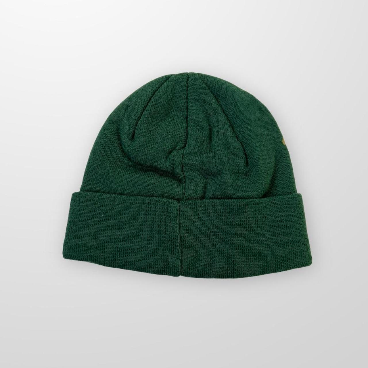 Palace Harrods Beanie In Green & Gold
