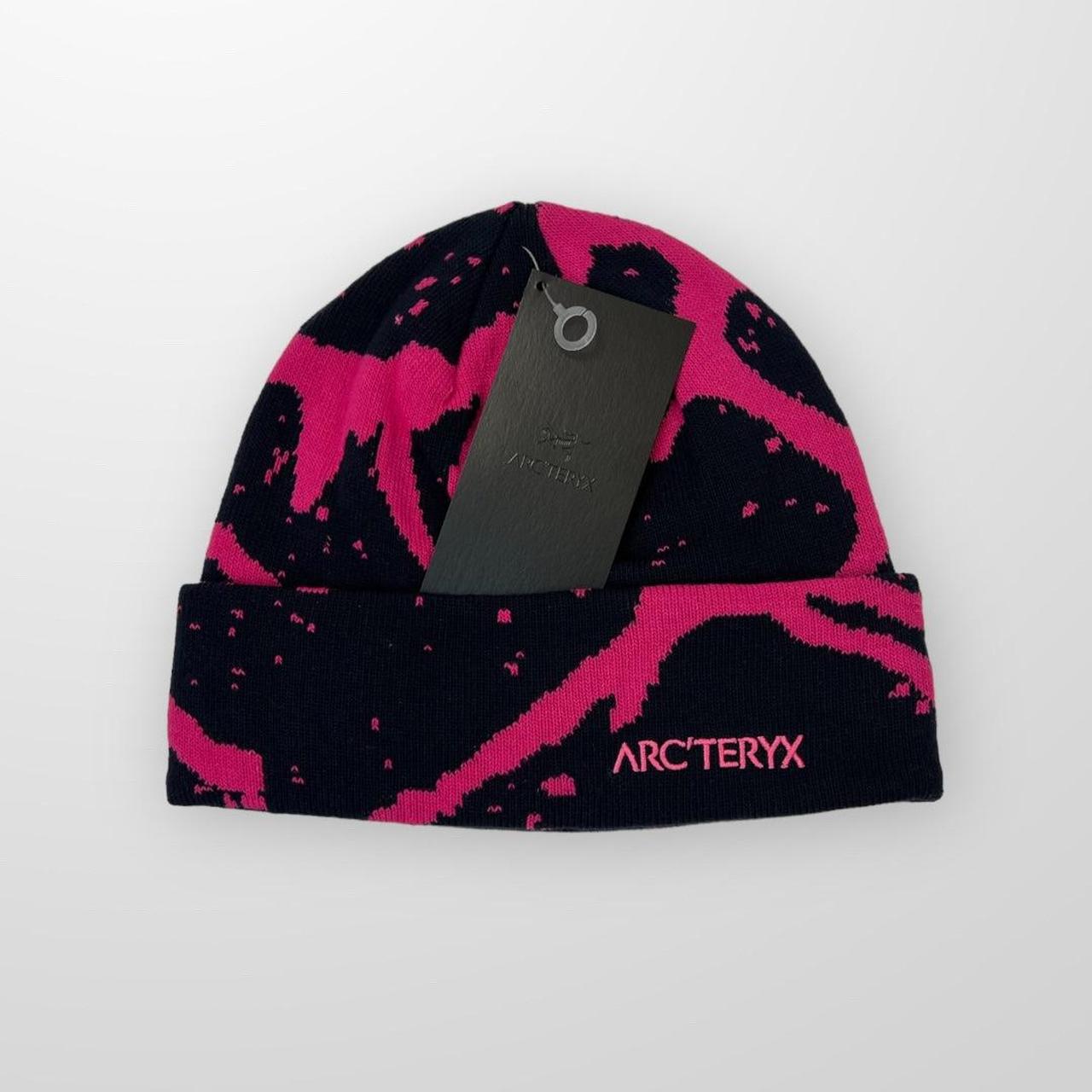 Arc'Teryx Grotto Torque Beanie In Black Sapphire / Light Techno