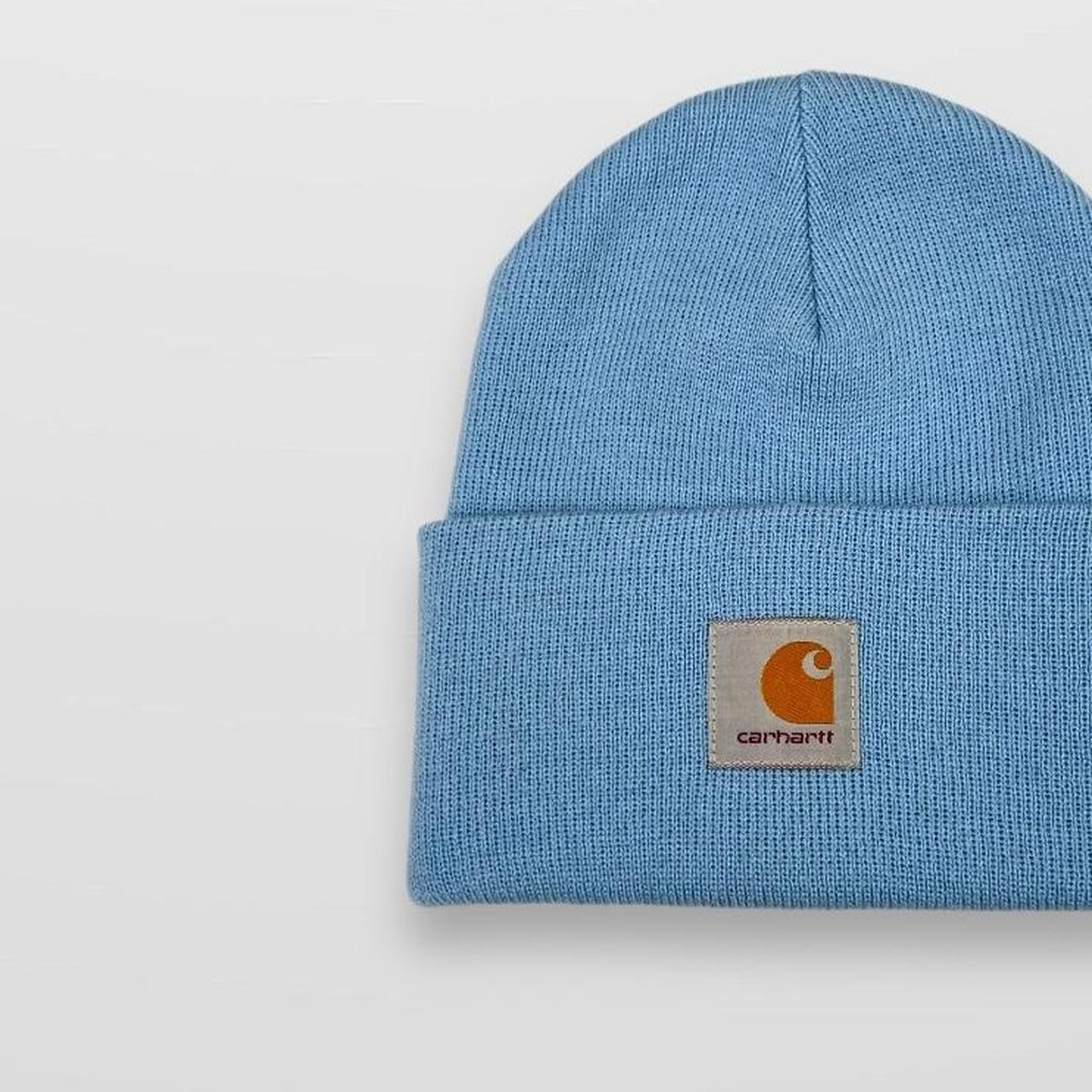 Carhartt WIP Acrylic Watch Beanie Hat In Frosted Blue