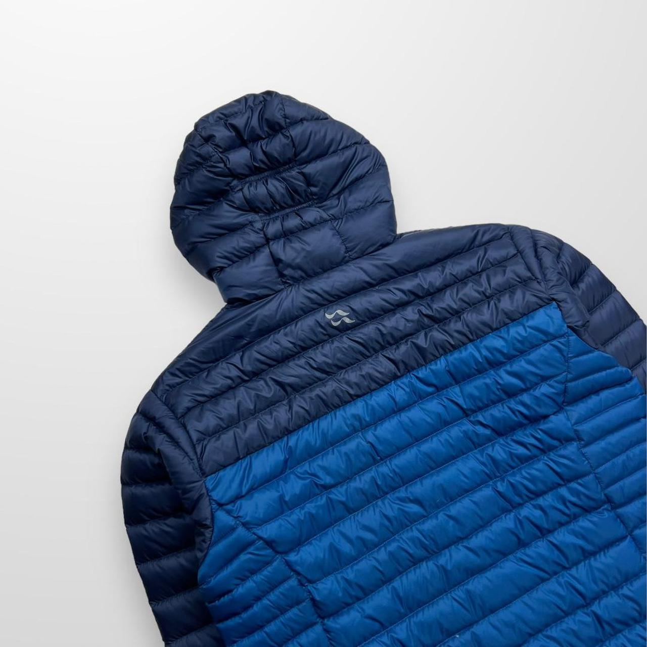 Rab Microlight Alpine Jacket In Two Tone Blue