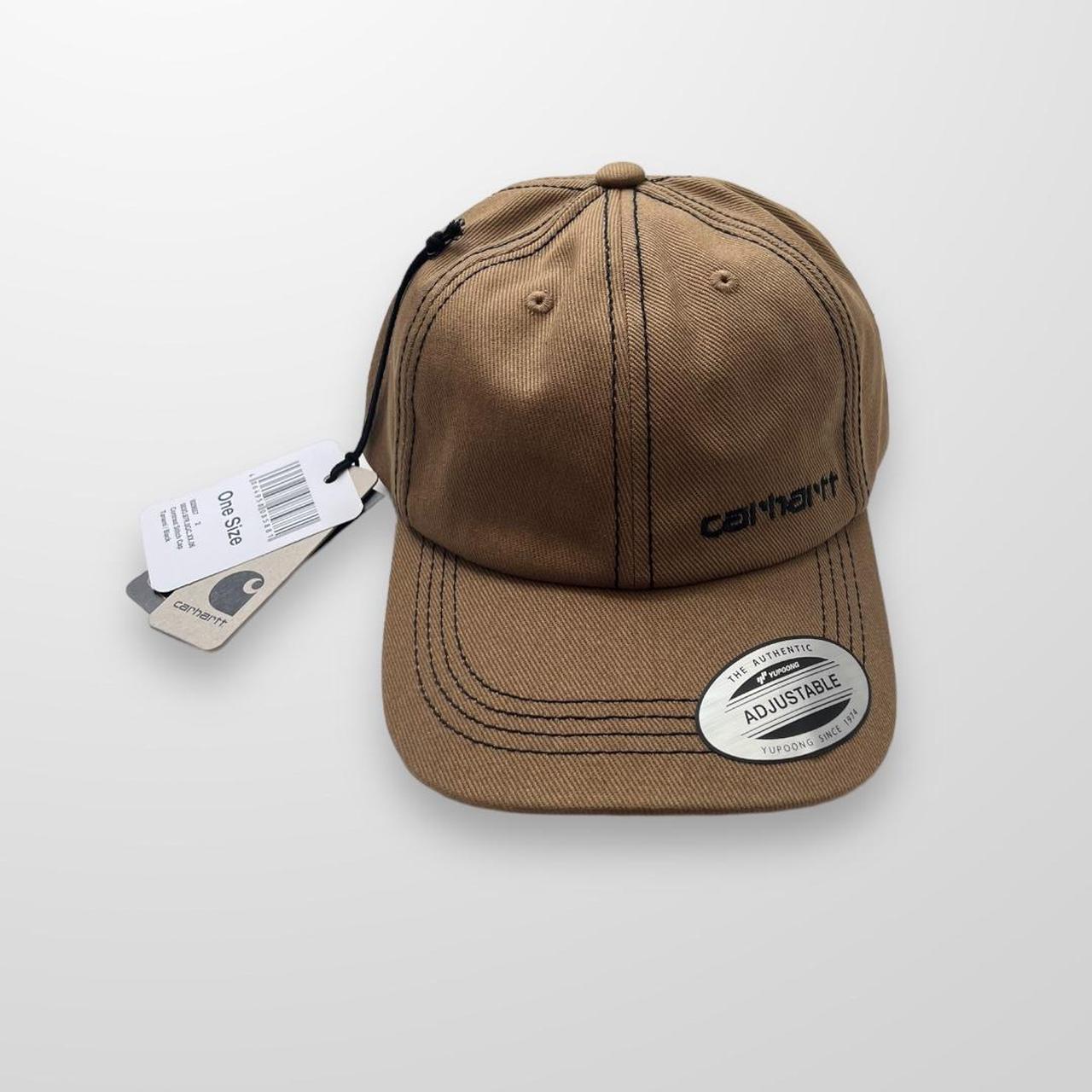 Carhartt WIP Contrast Stitch Cap In Tanami & Black