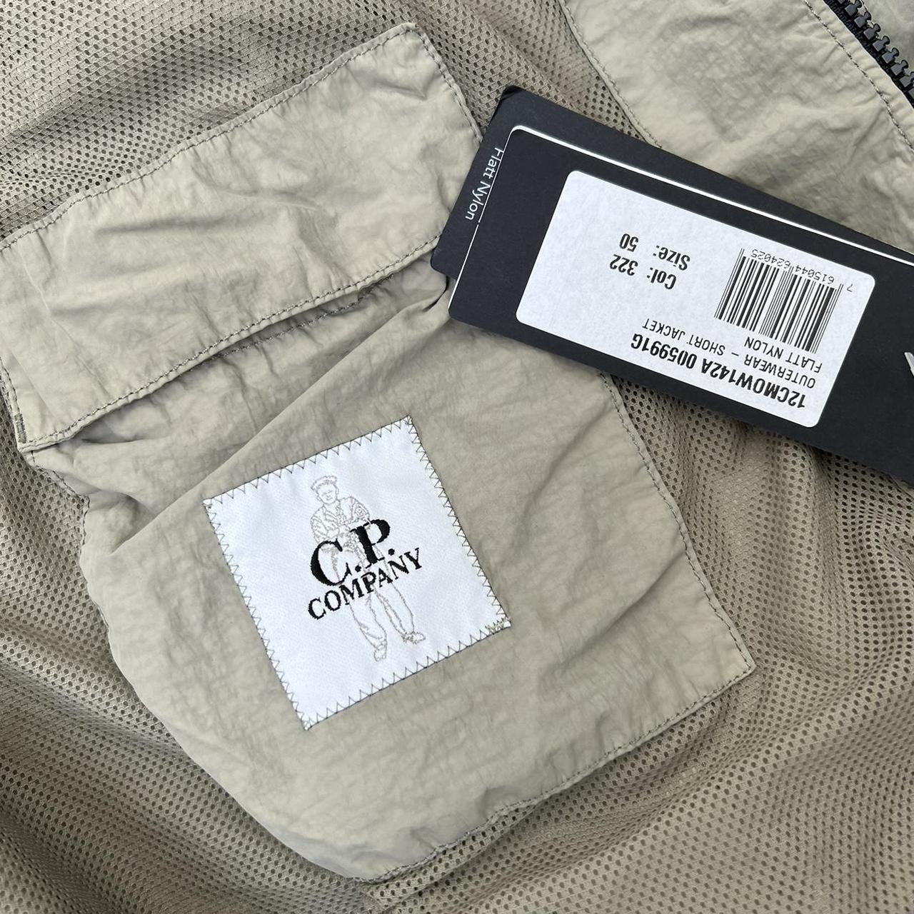 CP Company Flatt Nylon Medium Jacket In Seneca Rock