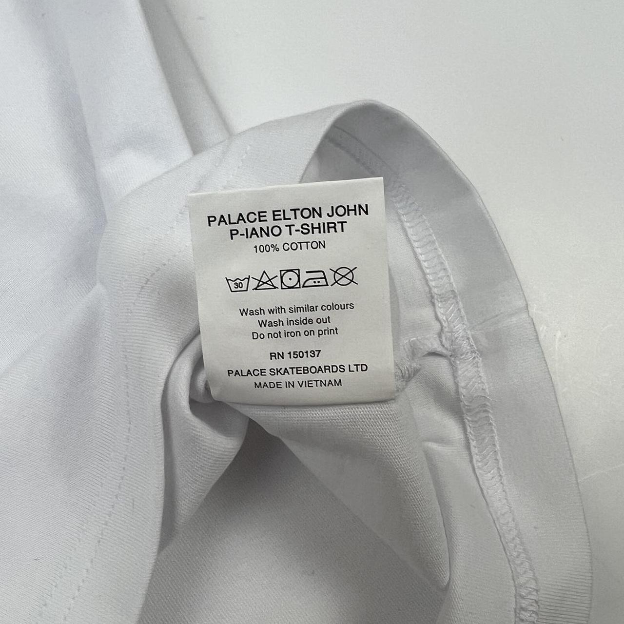 Palace Elton John P-iano T-Shirt In White
