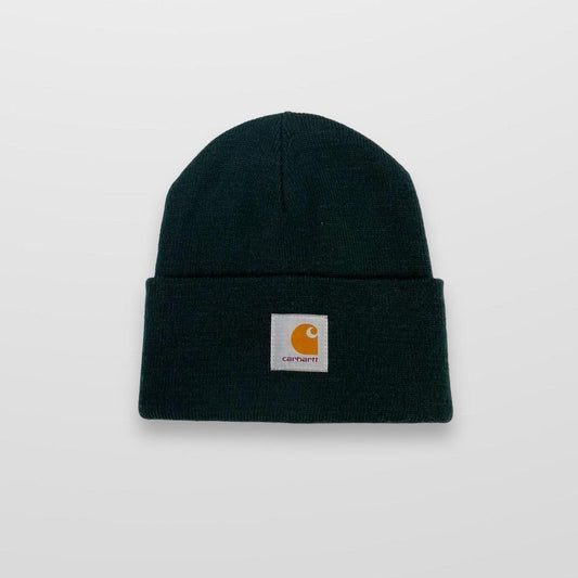 Carhartt WIP Acrylic Watch Beanie Hat In Deep Green
