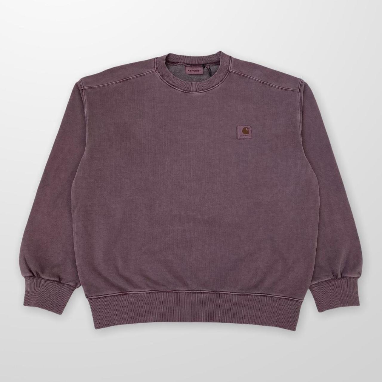 Carhartt WIP Vista Crewneck Sweatshirt In Dark Plum (Purple)