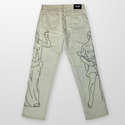 Palace Londinium Jeans In White
