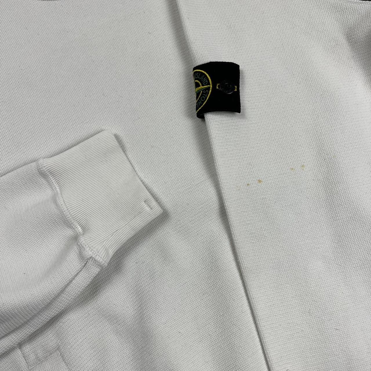 Stone Island Crewneck Sweatshirt In White